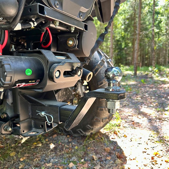 ROUGHWORX Dragkroksfäste 2 tum / 9,5 cm senke / 7 cm heve