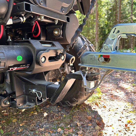 ROUGHWORX Dragkroksfäste 2 tum / 9,5 cm senke / 7 cm heve