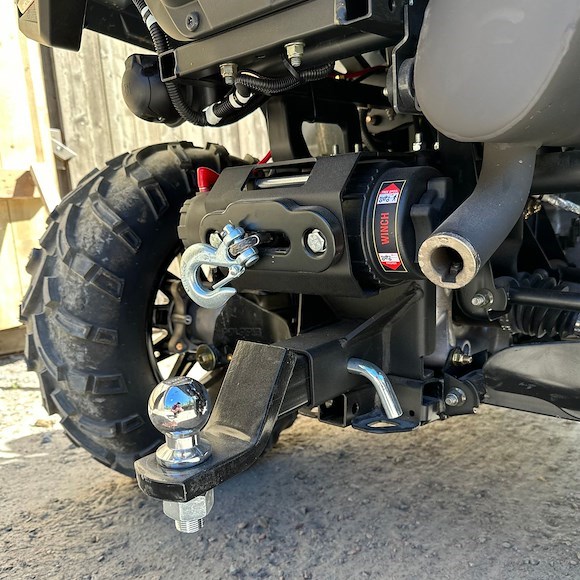 ROUGHWORX Vinsj bak Polaris med 2-tommers tilhengerfeste