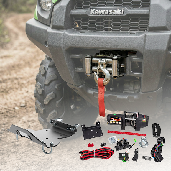 ROUGHWORX Vinsj foran Kawasaki Brute Force 650/750