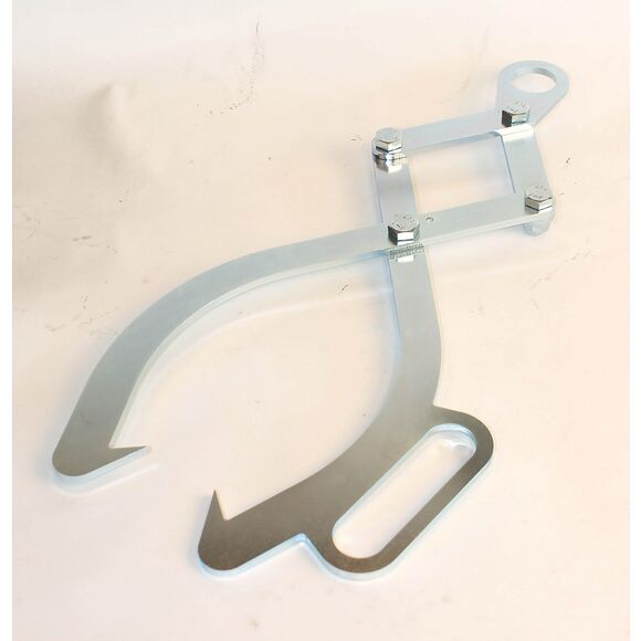 BRONCO Tømmerklo med håndtak 350mm Grepbredde