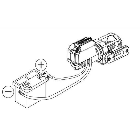 WARN WARN DC 2000 WORKS UTILITY VINSJ 12V
