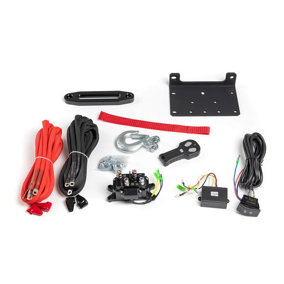 ROUGHWORX UTV Vinsj 12v 2722KG - 6000LBS Syntetisk Line