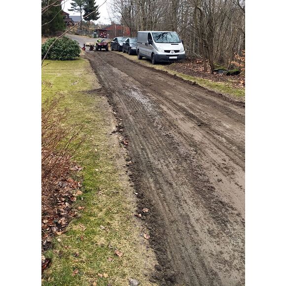 ROUGHWORX ATV Veiskrape/Veisladd 180 cm med elhydraulisk løft