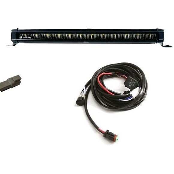 HBA LED Ekstralysrampe 15 tommer 60W / 3190 lumen med strømkabel