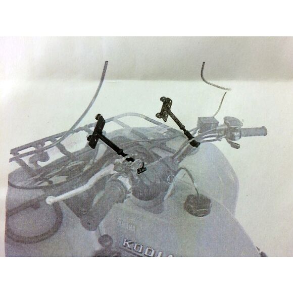 MOOSE Moose ATV vindrute Universal med Cut-out