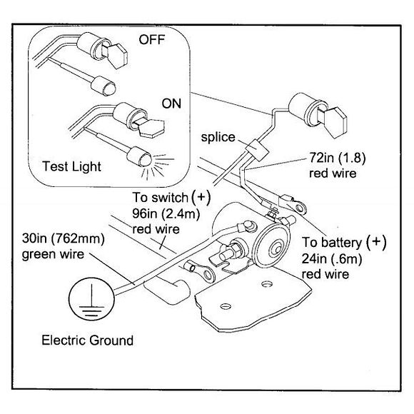 WARN Warn ATV vinsjrelé/solenoid, eldre