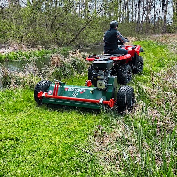 WESSEX Wessex AFX-120 Beitepusser 18HP Briggs & Stratton 120cm
