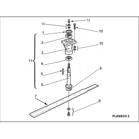 WESSEX Wessex klippekniv for AT-110