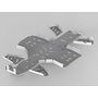 SMC Bukplate SMC 700 MBX, aluminium
