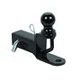 MOOSE Hengerfeste 3-punkts med 50 mm kule for 2-tommers tilkobling
