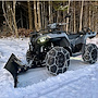 ARCTIC EDGE Snøplog for ATV 150cm