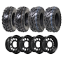 ATV-PRO ATV Hjul Polaris P373 MudTrail 26x12 Stål