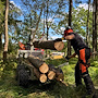 ATV-PRO ATV Tømmerhenger med Kran og Elektrisk Vinsj