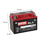 BS BATTERY BS ATV Batteri BTX9 SLA 12V (YTX9-BS)