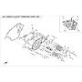 CF MOTO Pakning til stator, CF Moto 450/520/550