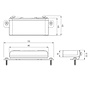 HBA Led Arbeidsbelysning Slim 34W / 1384 Lumen