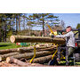 Iron Baltic (IB) IB Tømmerhenger Boggi ATV Offroad 1200 med Kran & Elektrisk Vinsj