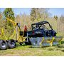 Iron Baltic (IB) Sett inn flatbed IB Tømmervogn Boggi ATV Offroad 1200