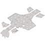 Iron Baltic (IB) Bukplate CF Moto C4/C5 Long aluminium