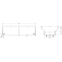 Iron Baltic (IB) Sett inn flatbed IB Tømmervogn Boggi ATV Offroad 1200
